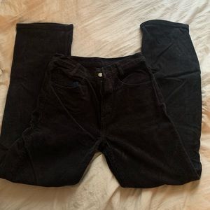 Brandy Melville Navy Corduroy Pants